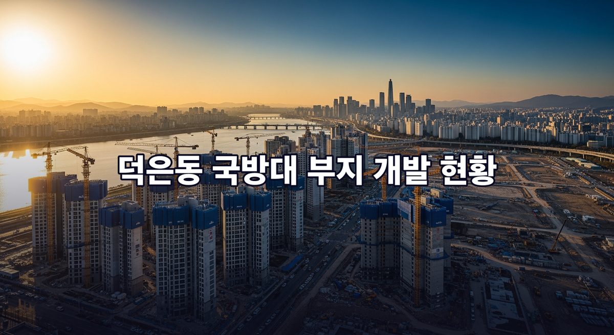 덕은동 국방대 부지 개발 현황 커버